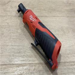 AS-IS Milwaukee 12V Lithium-Ion Cordless 3/8 in. Ratchet (Tool-Only)