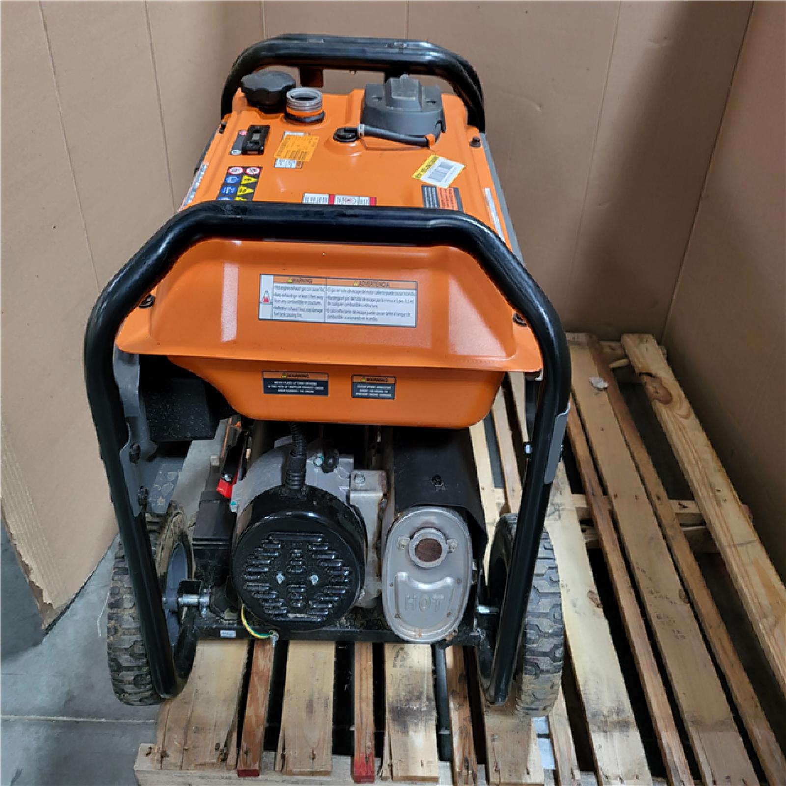 CALIFORNIA AS-IS GENERAC PORTABLE GENERATOR