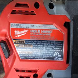 HOUSTON LOCATION - AS-IS Milwaukee FUEL GEN II 18V Lithium-Ion Brushless Cordless 1/2 in. Hole Hawg Right Angle Drill (Tool-Only)