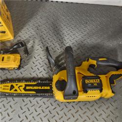Houston Location - As-IS Dewalt 7605686 12 in. 20V Battery Powered Chainsaw - Appears IN GOOD Condition