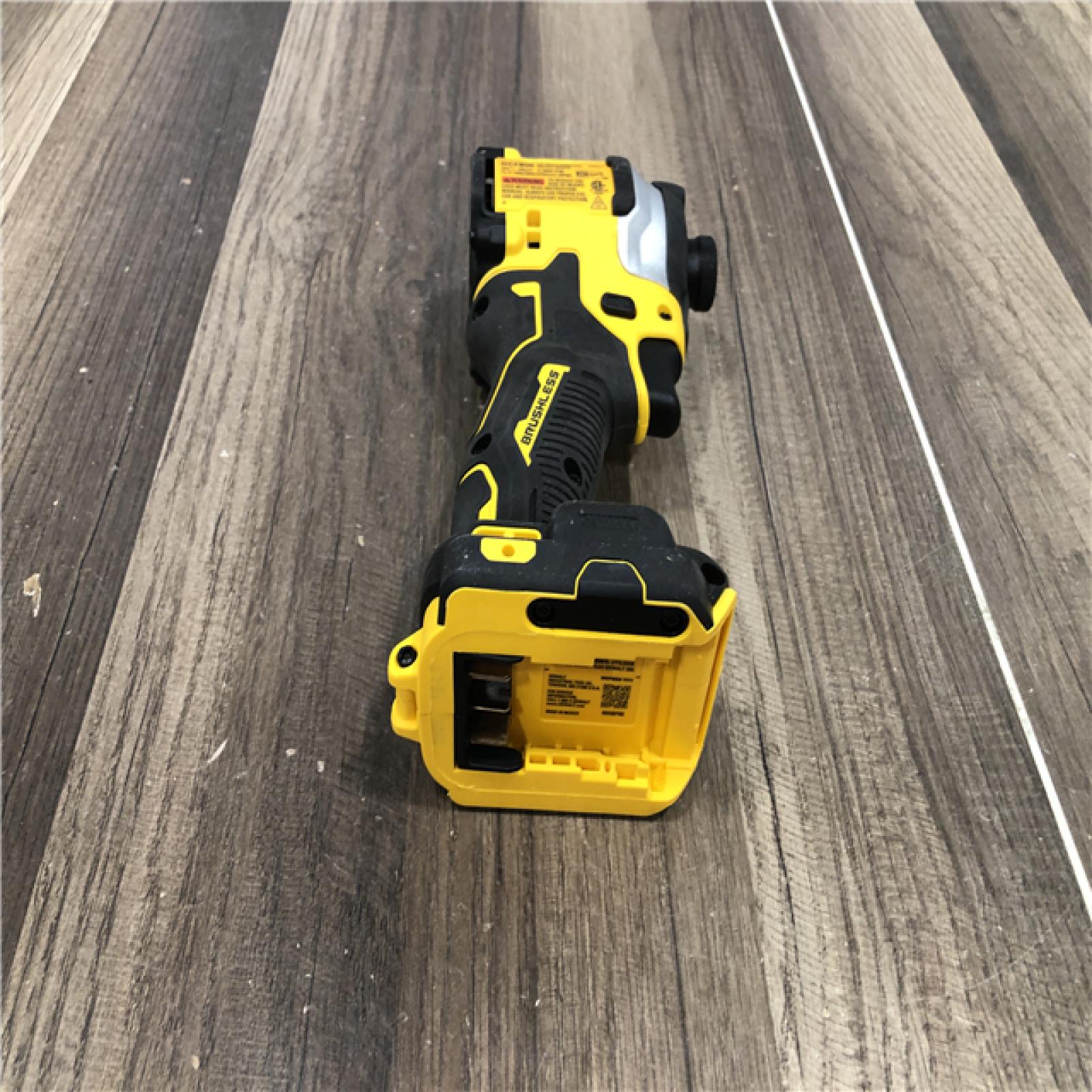 AS-IS DEWALT ATOMIC 20V MAX Cordless Brushless Compact 1/4 in. Impact Driver (Tool Only)