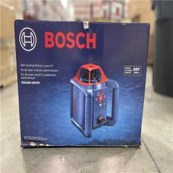 DALLAS LOCATION- NEW!- Bosch 800 ft. Rotary Laser Level Complete Kit Self Leveling with Hard Carrying Case