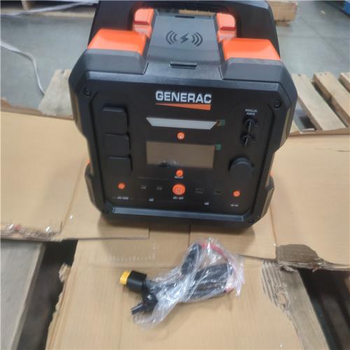 CALIFORNIA AS-IS GENERAC PORTABLE POWER station