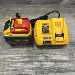 AS-IS DEWALT FLEXVOLT 20V/60V MAX Lithium-Ion 12.0Ah Battery and Fan Cooled Fast Charger