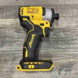 AS-IS DEWALT Atomic 20V Max Lithium-Ion Brushless Cordless Compact 1/4 in. Impact Driver Kit