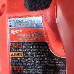HOUSTON LOCATION - AS-IS Milwaukee M18 FUEL 7-1/4 Inch Circular Saw (Bare Tool)