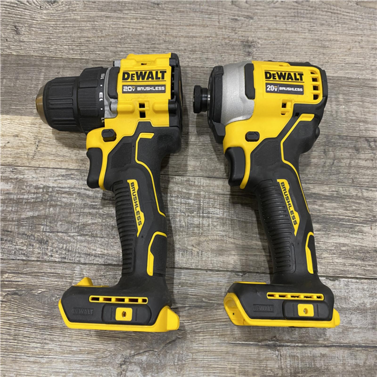 AS-IS DEWALT ATOMIC 20-Volt MAX Lithium-Ion Cordless (2-Tool) Combo Kit