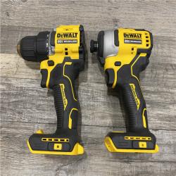 AS-IS DEWALT ATOMIC 20-Volt MAX Lithium-Ion Cordless (2-Tool) Combo Kit