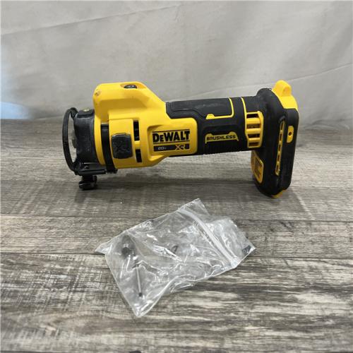 AS-IS DEWALT XR 20V Lithium-Ion Cordless Rotary Drywall Cut-Out Tool (Tool Only)