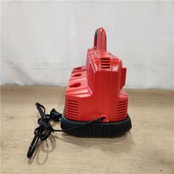 AS-IS- Milwaukee 12-Volt/18-Volt Lithium-Ion Multi-Voltage 6-Port Sequential Rapid Battery Charger