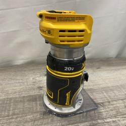 AS-IS DEWALT 20V MAX XR Cordless Brushless Fixed Base Compact Router (Tool Only)