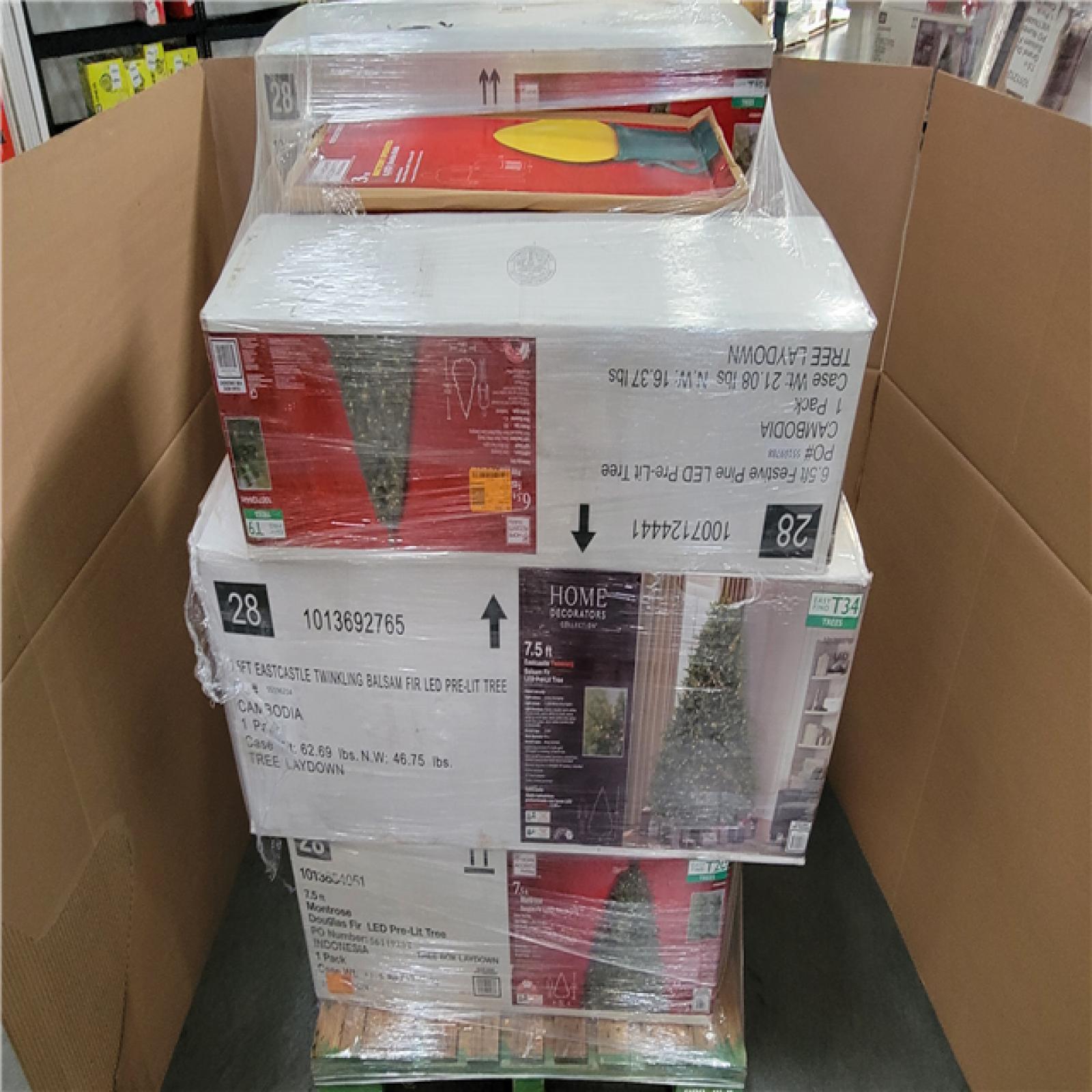 California AS-IS Holiday Pallet