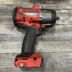 AS-IS Milwaukee FUEL 18V Lithium-Ion Brushless Cordless 1/2 in. Impact Wrench w/Friction Ring Kit