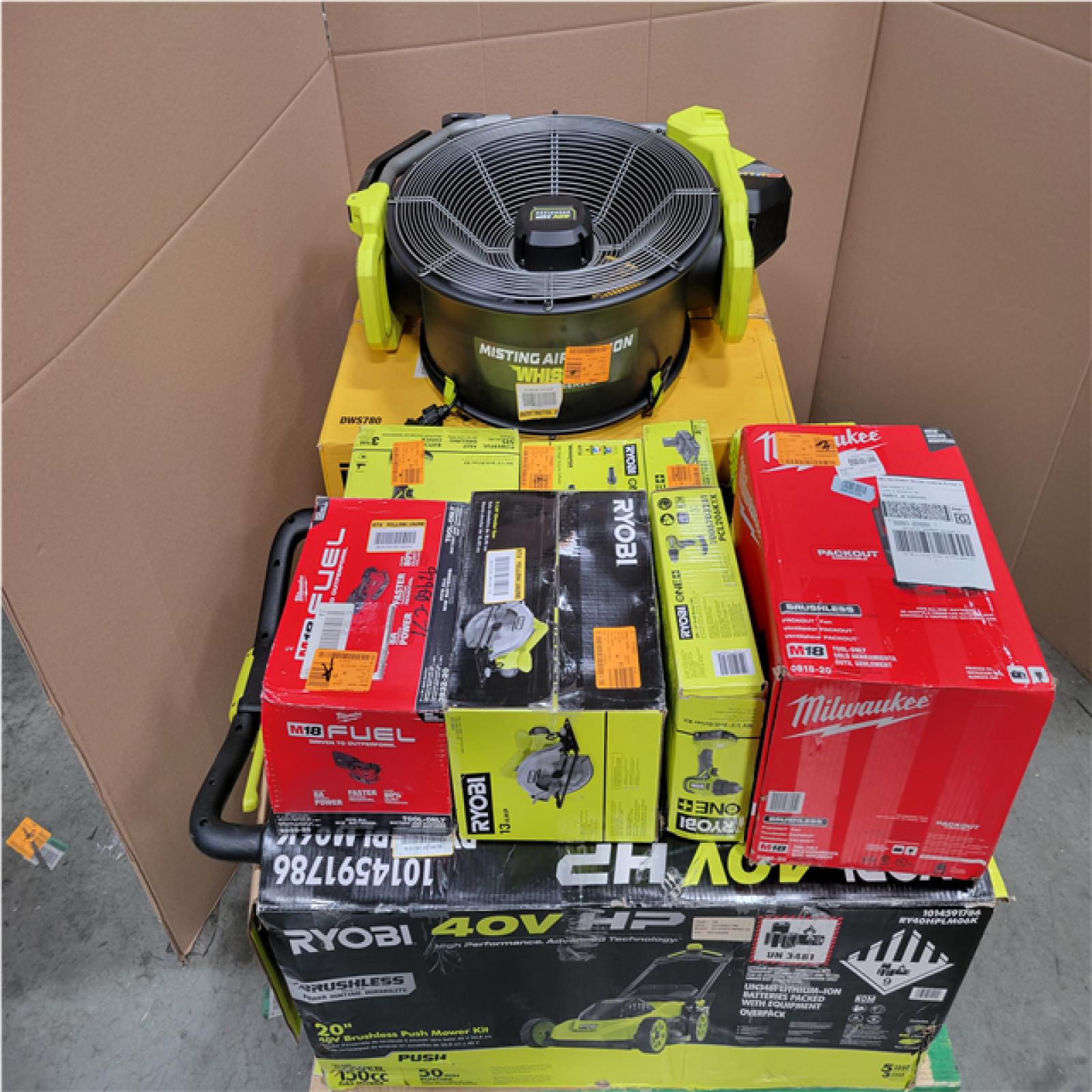 CALIFORNIA AS-IS TOOL PALLET