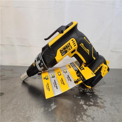 AS-IS- DEWALT XR 20V MAX Lithium-Ion Cordless Brushless Screw Gun (Tool Only)