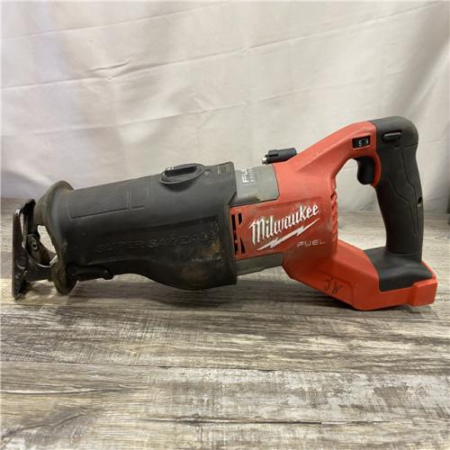 AS-IS Milwaukee FUEL 18V Lithium-Ion Brushless Cordless Super SAWZALL Orbital Reciprocating Saw (Tool-Only)