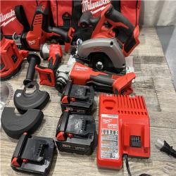 AS-IS Milwaukee 18V Lithium-Ion Cordless (8-Tool) Combo Kit