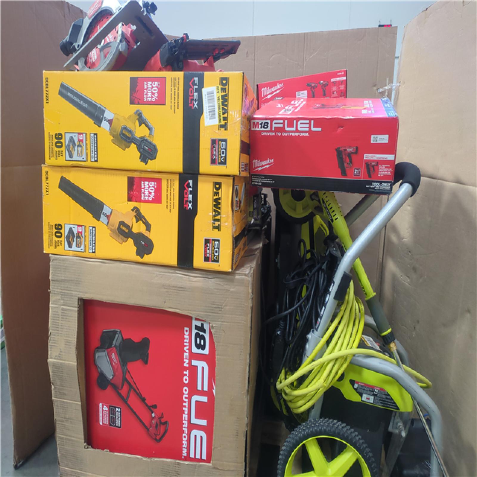 CALIFORNIA AS-IS TOOL PALLET