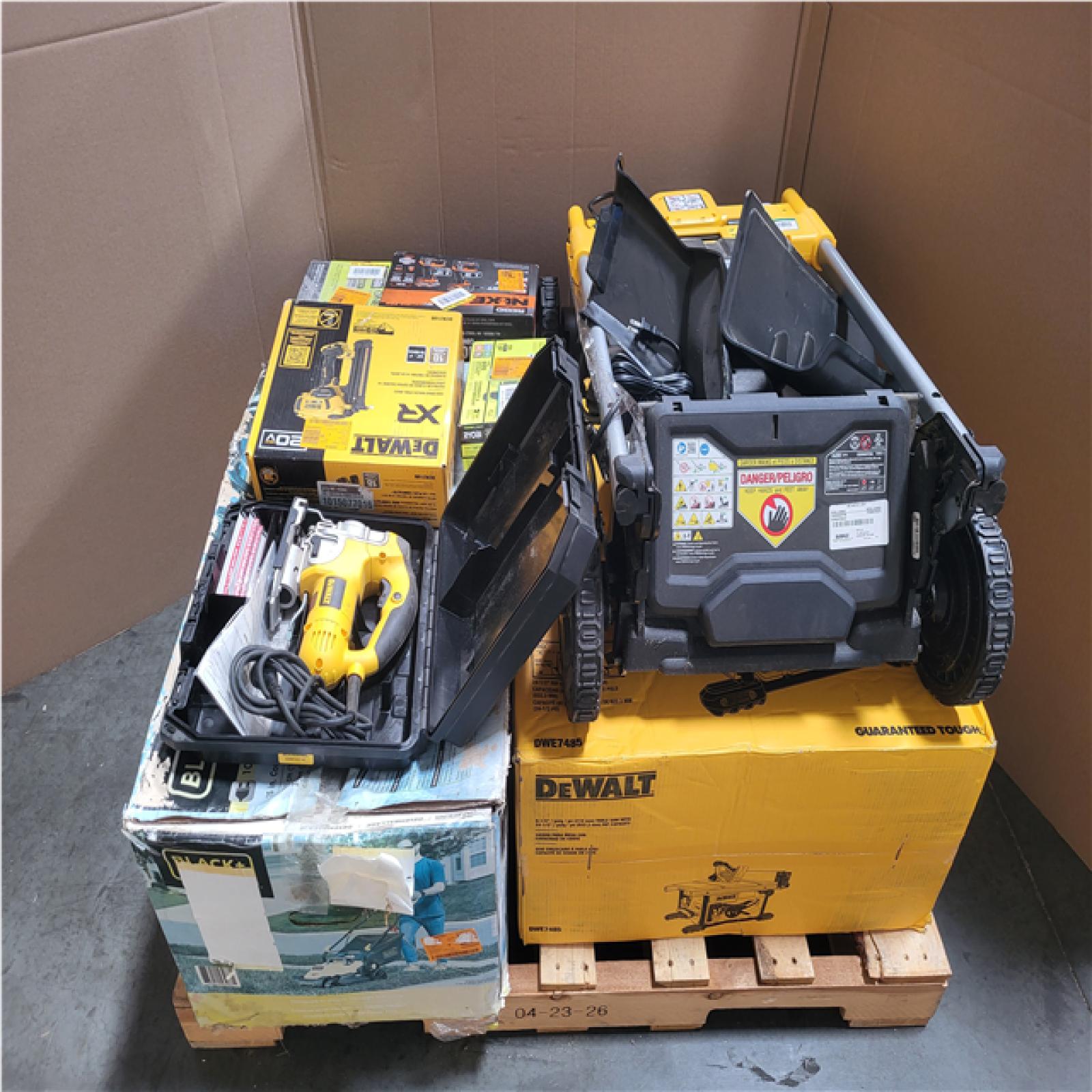 CALIFORNIA AS-IS TOOL PALLET