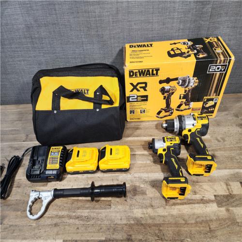 HOUSTON LOCATION - AS-IS DEWALT 20V MAX Lithium-Ion Cordless 2-Tool Combo Kit