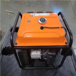 CALIFORNIA AS-IS GENMAX 6 000 STARTING WATT/ 5 250 RUNNING WATT INVERTER GENERATOR W/ ELECTRIC START
