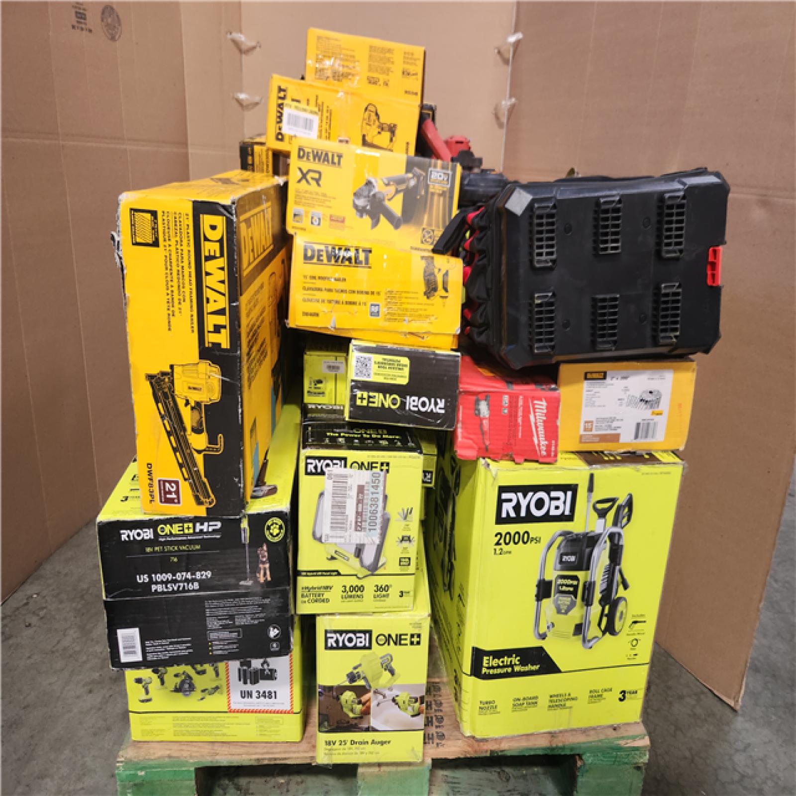 CALIFORNIA AS-IS TOOL PALLET