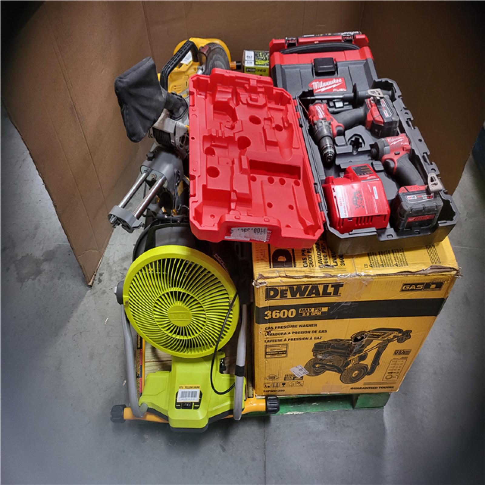 CALIFORNIA AS-IS TOOL PALLET