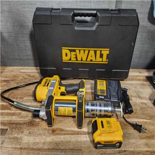 Houston Location AS-IS DEWALT DCGG571M1 20V MAX Lithium Ion Grease Gun