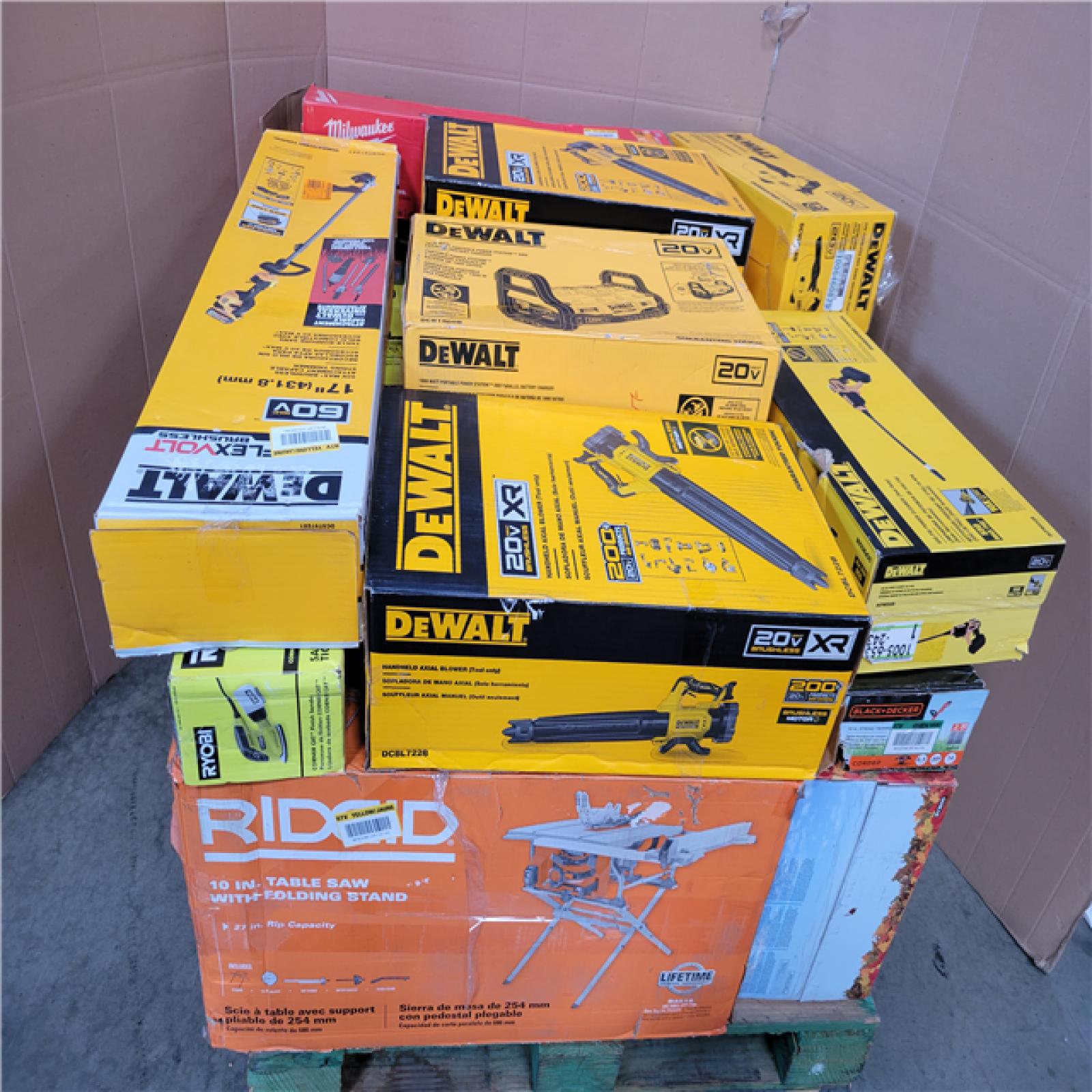 CALIFORNIA AS-IS TOOL PALLET