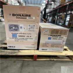 DALLAS LOCATION- NEW! BONAIRE DURANGO 12000 BTU 1.0 TON MINI SPLIT