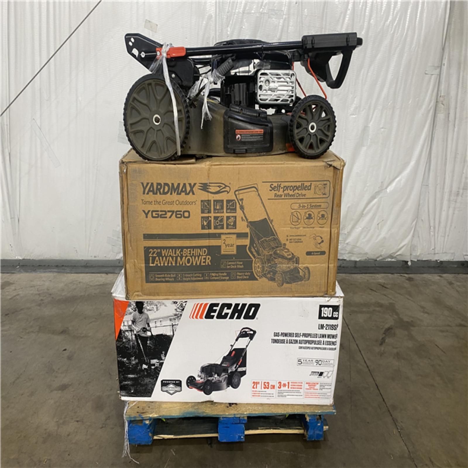 Houston Location AS IS - outdoor pallet