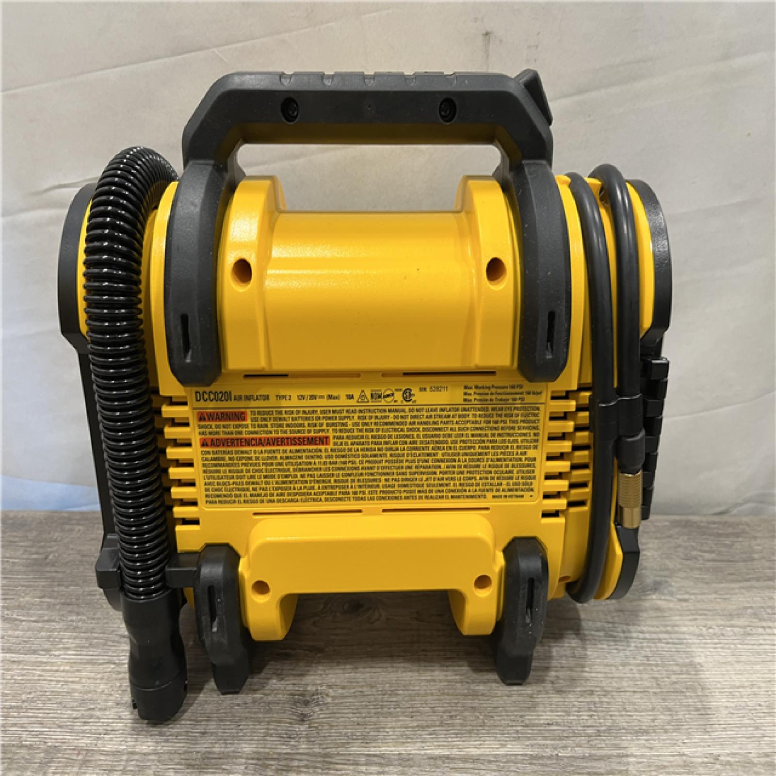 AS-IS DEWALT 20V MAX Cordless Electric Portable Inflator (Tool Only)