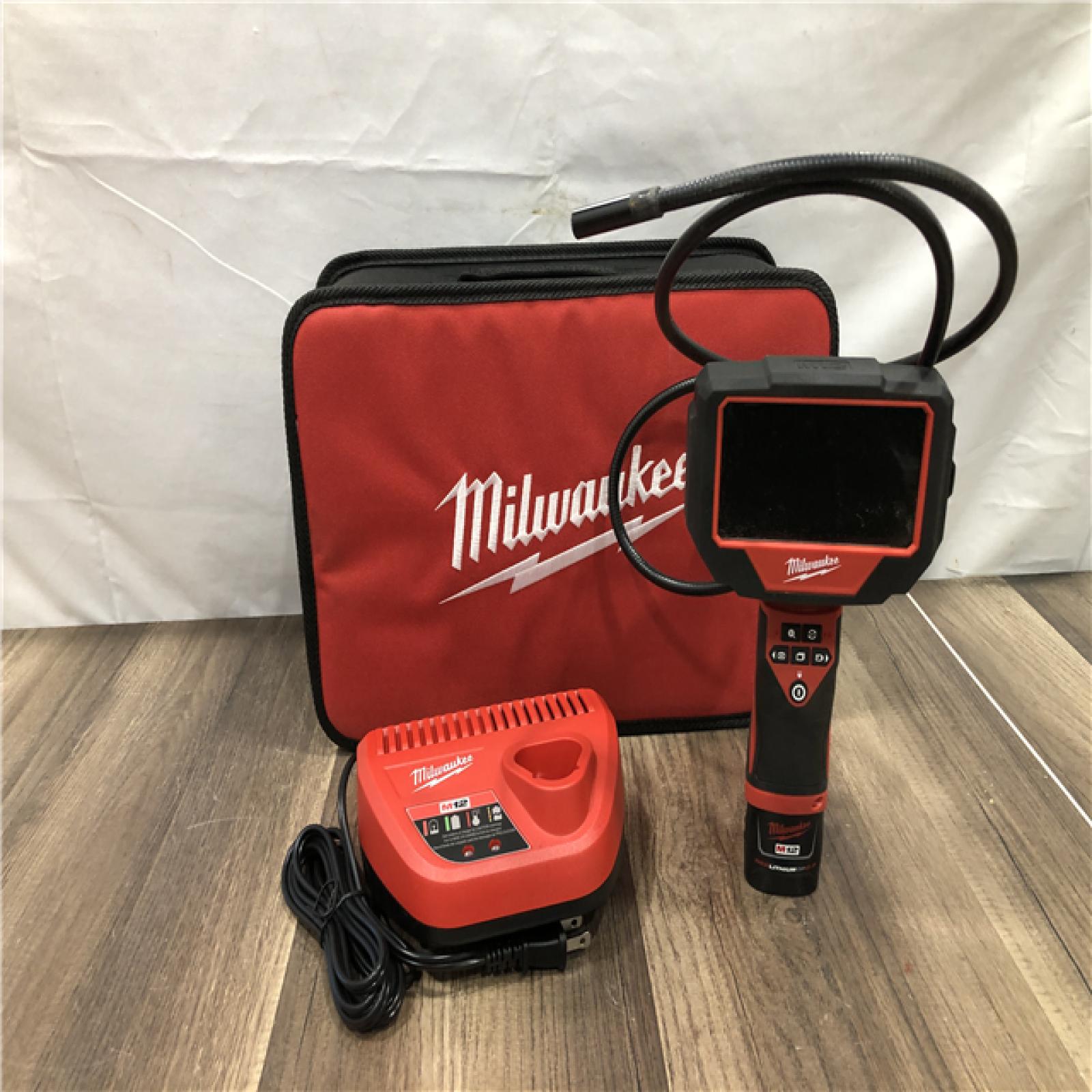 AS-IS Milwaukee 12V Lithium-Ion Cordless M-SPECTOR 360-Degree 4 ft. Inspection Camera Kit