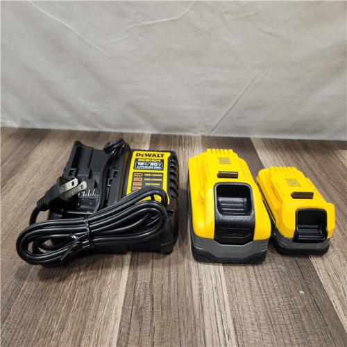 AS-IS- Dewalt 20V MAX POWERSTACK Lithium-Ion Batteries and Charger Starter Kit (1.7 Ah/5 Ah)