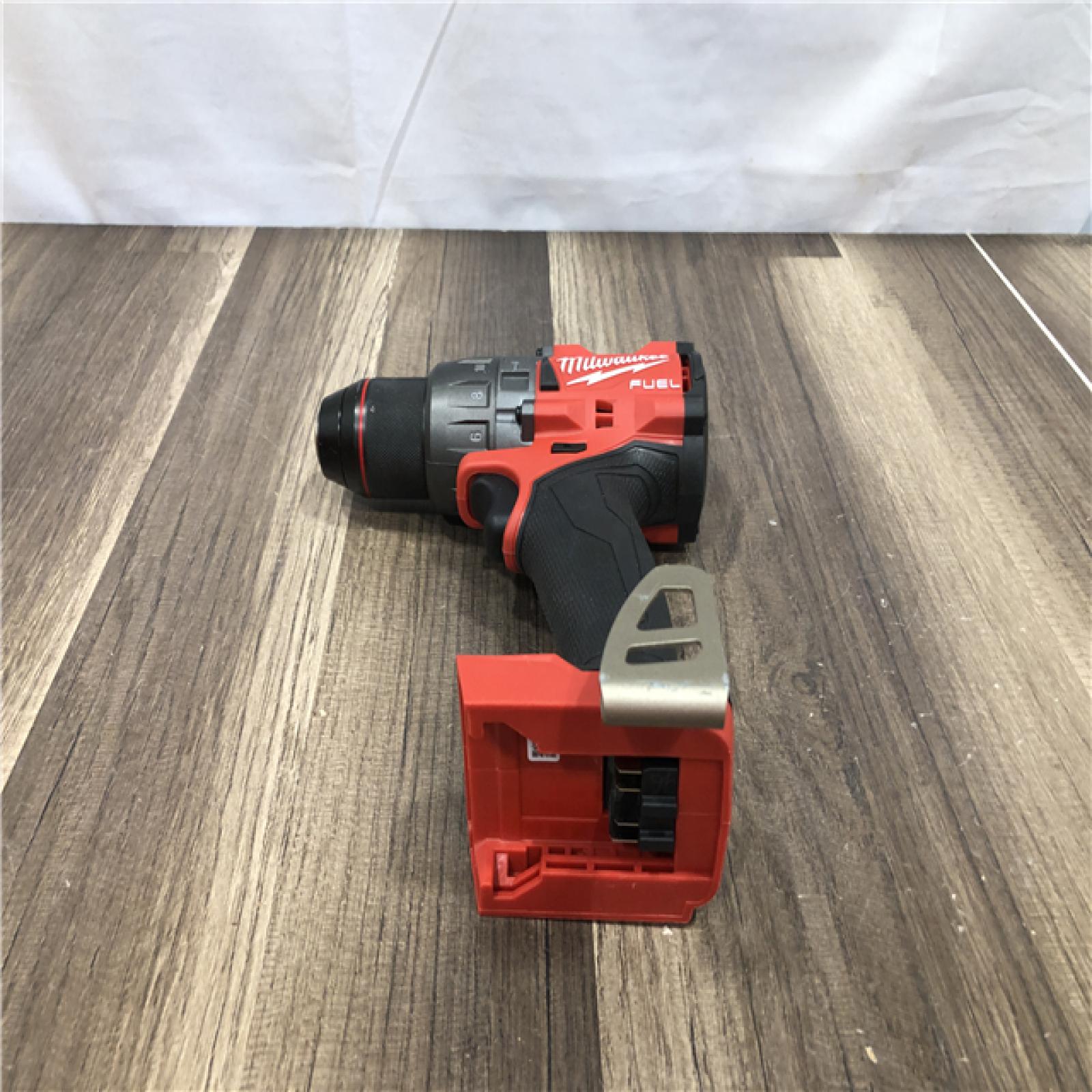 AS-IS Milwaukee FUEL 18V Lithium-Ion Brushless Cordless 1/2 in. Hammer Drill/Driver (Tool-Only)