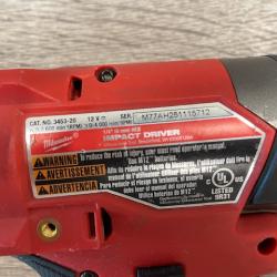 AS-IS Milwaukee FUEL 12-Volt Lithium-Ion Brushless Cordless Hammer Drill and Impact Driver Combo Kit