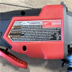 AS-IS Milwaukee FUEL 18V Lithium-Ion Brushless Cordless 4-1/2 in./5 in. Grinder with Variable Speed & Paddle Switch (Tool-Only)