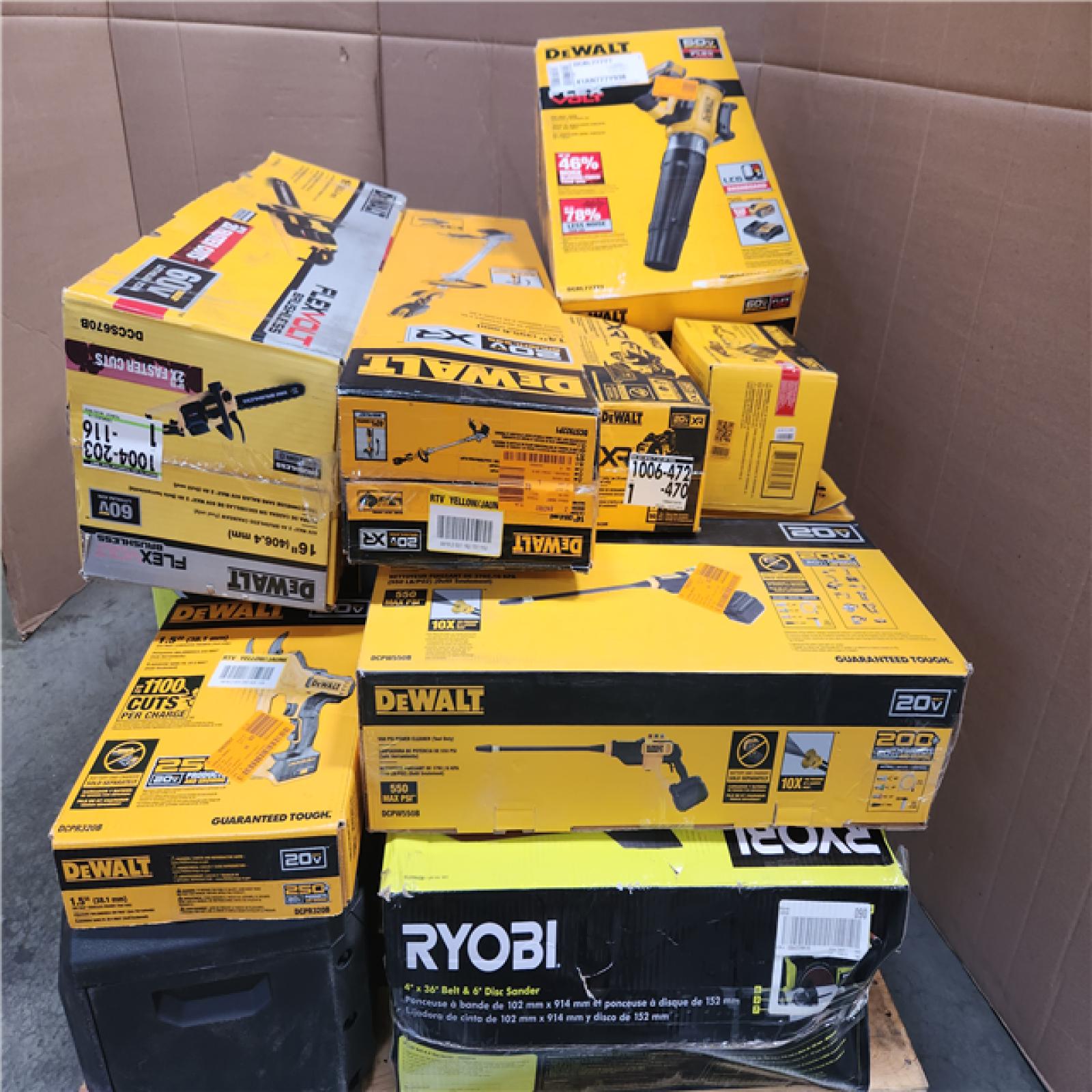 CALIFORNIA AS-IS TOOL PALLET