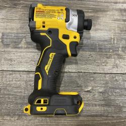 AS-IS DEWALT 20V MAX XR Lithium-Ion Brushless Cordless 3-Speed High Torque 1/4 in. Impact Driver Kit