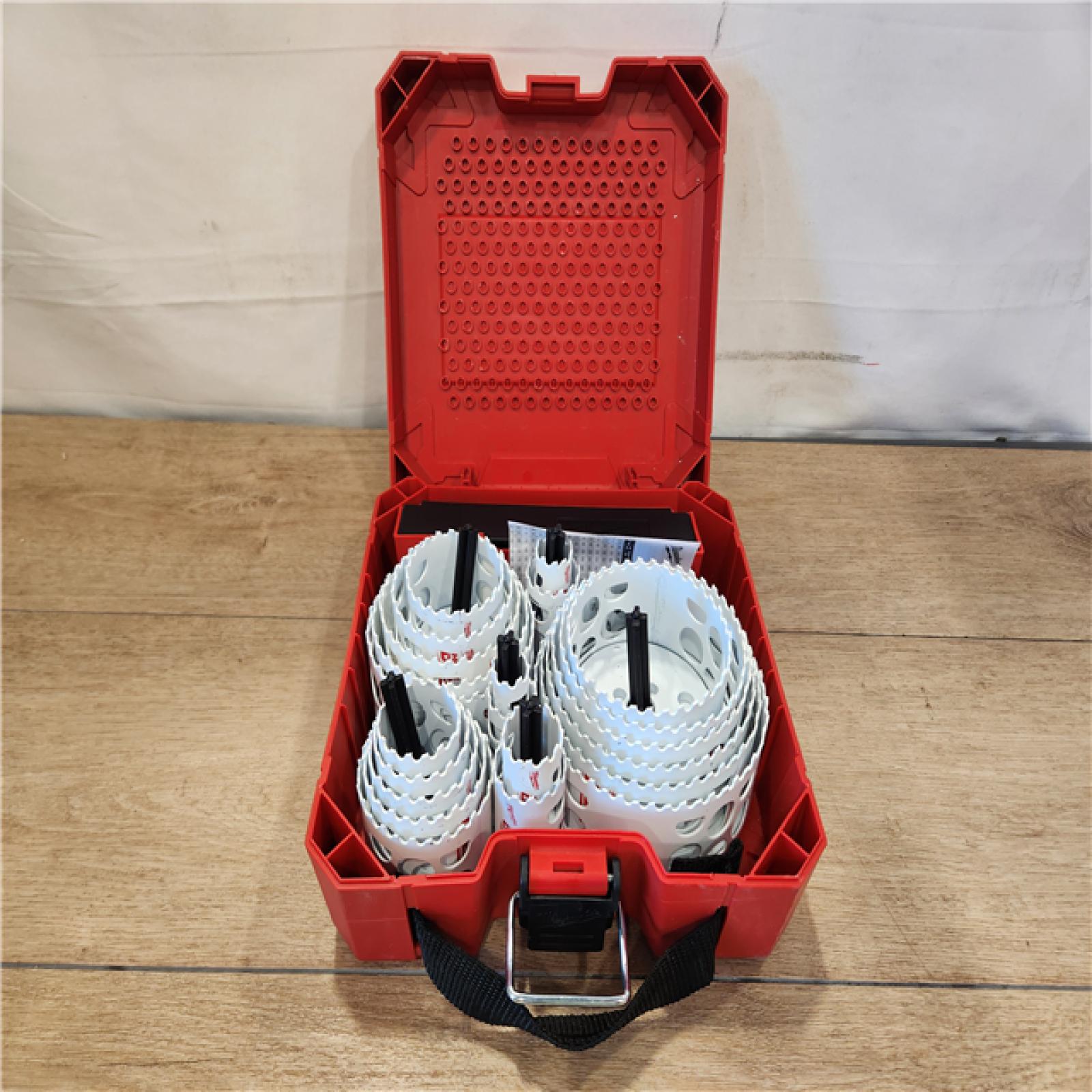 AS-IS- Milwaukee Tool HOLE DOZER General-Purpose Hole Saw Kit - 28PC