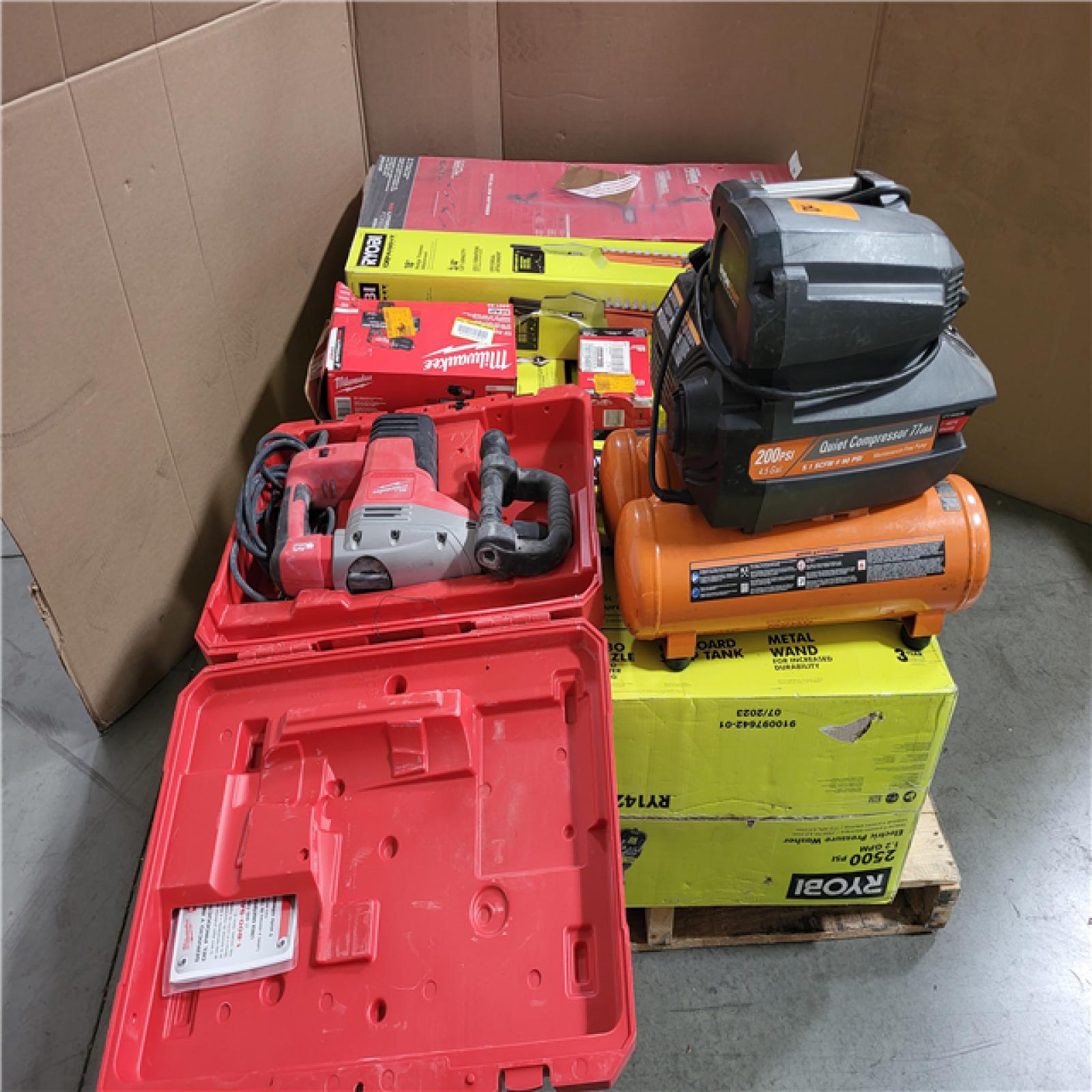 CALIFORNIA AS-IS TOOL PALLET