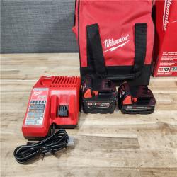 HOUSTON LOCATION - AS-IS (APPEARS LIKE NEW) M18 18-Volt Lithium-Ion Brushless Cordless Compact Hammer Drill/Impact Combo Kit (2-Tool) with (2) Batteries  Bag