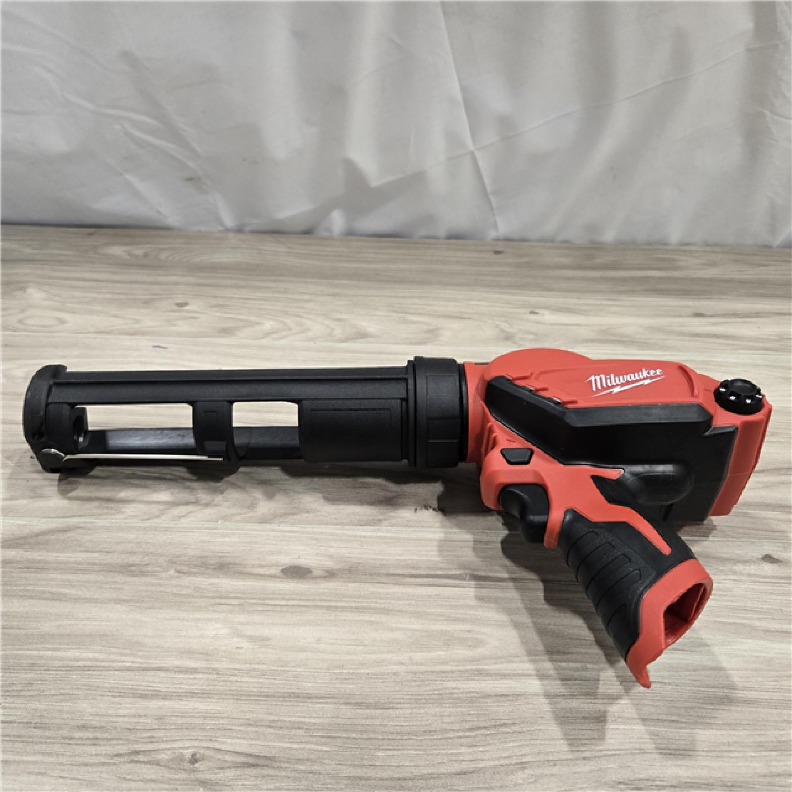 AS-IS Milwaukee 2441-20 M12 12V Cordless 10oz Caulk/Adhesive Gun (Tool Only)