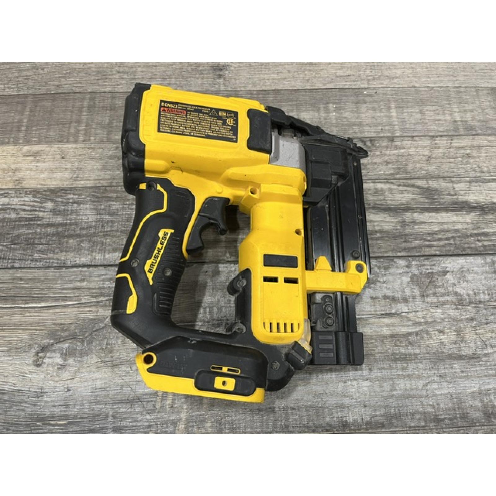 AS-IS DEWALT ATOMIC 20V MAX Lithium Ion Cordless 23 Gauge Pin Nailer (Tool Only)