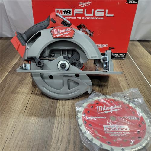 GOOD Milwaukee Tools M18 FUEL 7-1/4 Circular Saw (Tool Only) 2834-20
