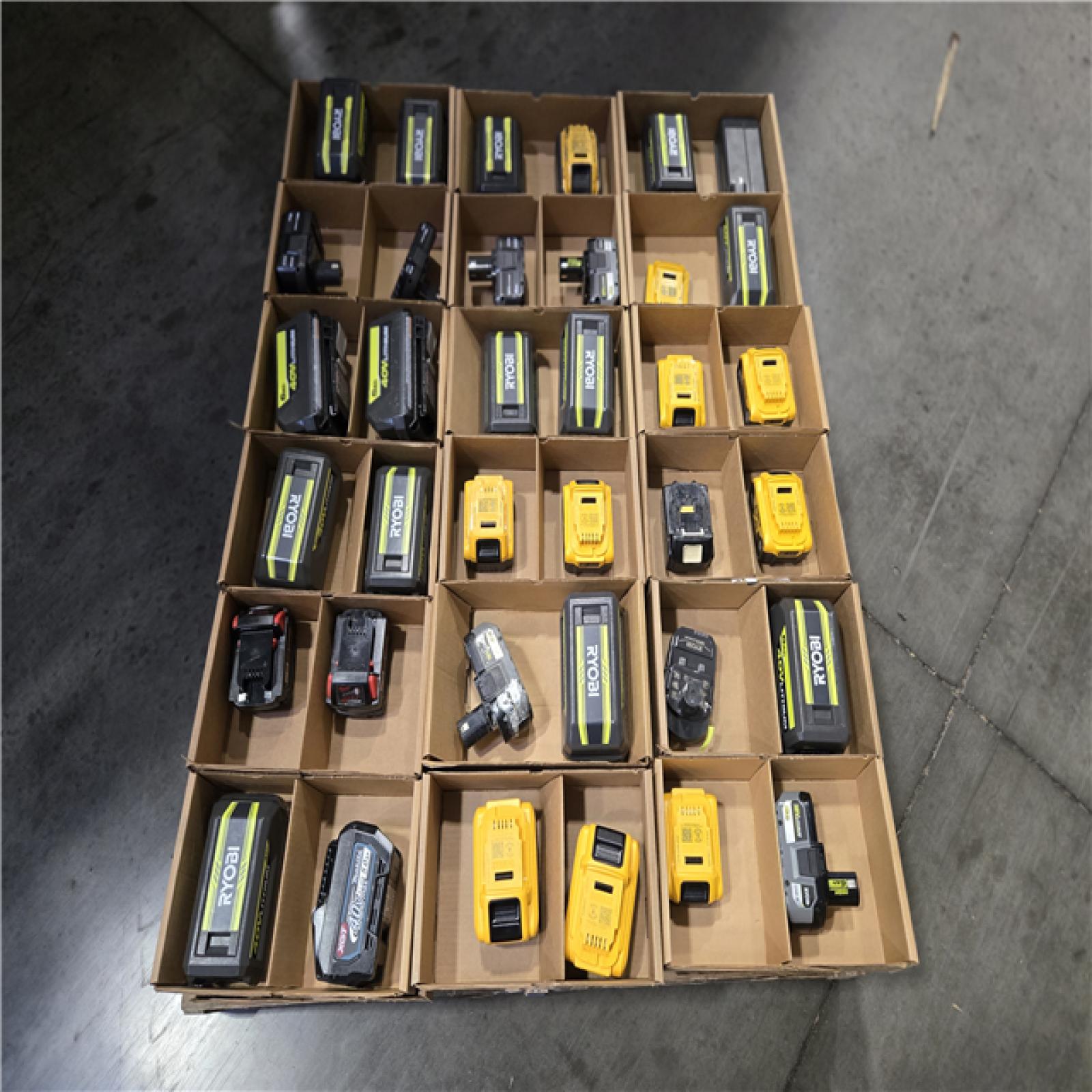 DALLAS LOCATION- AS-IS BATTERY PALLET