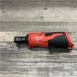 AS-IS Milwaukee 12V Lithium-Ion Cordless 3/8 in. Ratchet (Tool-Only)