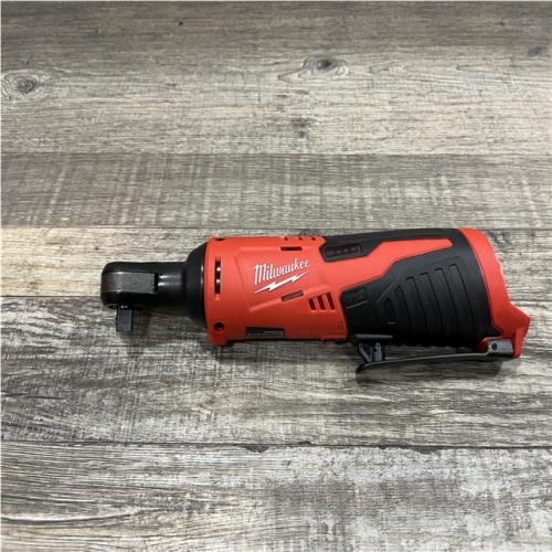 AS-IS Milwaukee 12V Lithium-Ion Cordless 3/8 in. Ratchet (Tool-Only)