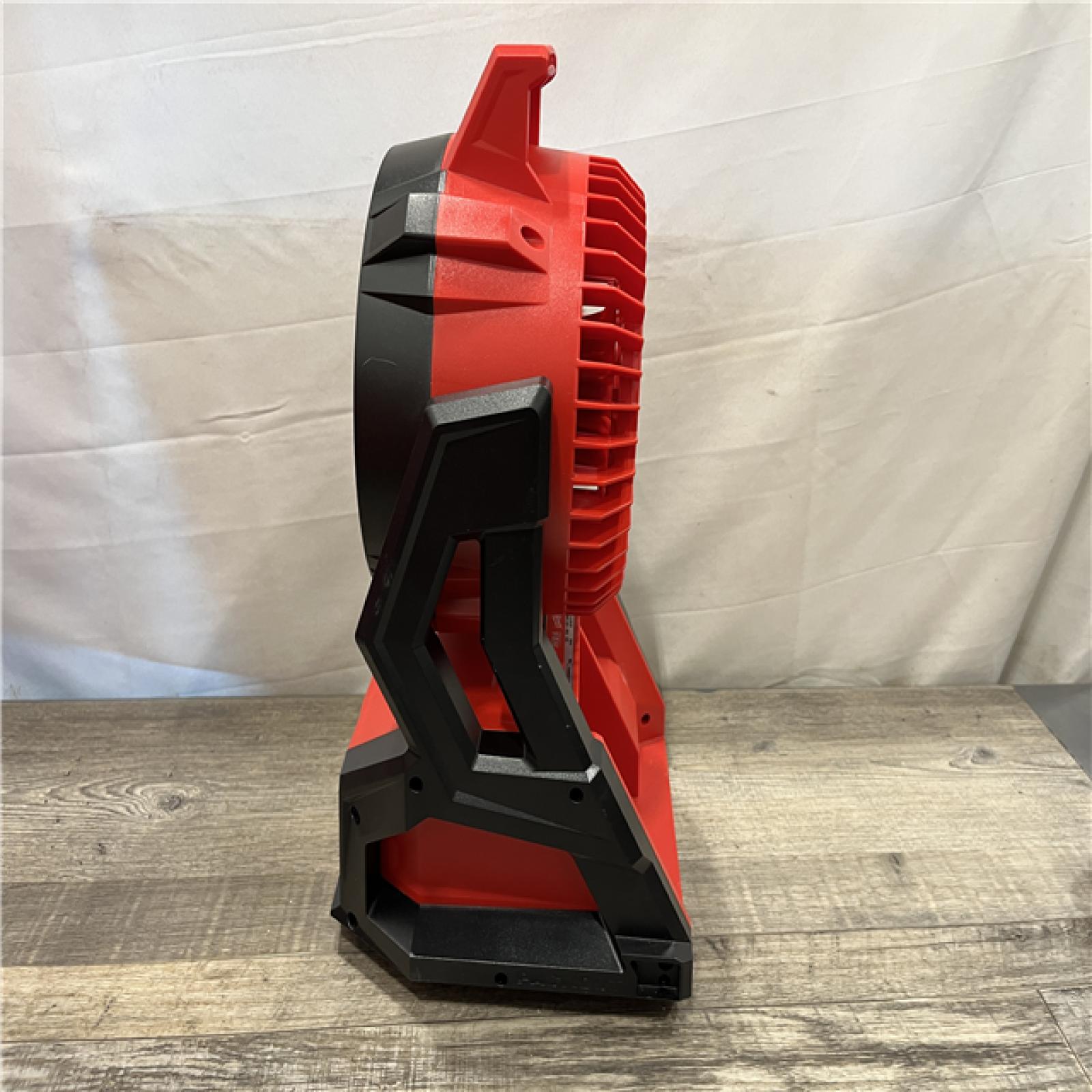 AS-IS Milwaukee 18-Volt Lithium-Ion Brushless Cordless PACKOUT Jobsite Fan (Tool-Only)