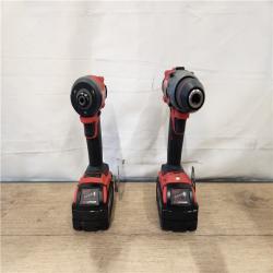 AS-IS- Milwaukee  FUEL 18V Lithium-Ion Brushless Cordless Hammer Drill and Impact Driver Combo Kit